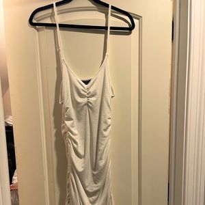 Ruched tank dress